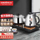 金灶（KAMJOVE） 電熱水壺茶具套裝 涌泉式底部自動上水電茶壺燒水壺家用泡茶壺電水壺H-K8 【一鍵智能 高溫消毒】23*37 0.9L