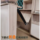 下翻式隱形折疊配件伸縮多功能餐書(shū)桌吧臺柜連接定制家具五金導軌