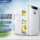 新飛（frestec）25L小型迷你冰箱車載家用車家兩用冷藏 車家兩用 【雙核皓月白】數(shù)顯 25L