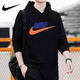 耐克（NIKE）連帽衛衣男女款冬季加厚加絨保暖寬松運動(dòng)服大logo潮流上衣套頭衫 FN3105-010 L 175/92A