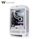 Thermaltake（Tt）The Tower 300 海景房機(jī)箱 電腦主機(jī)（Matx主板/支持420水冷/4090顯卡/水平橫躺） 白色