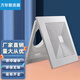 abs方形散流器出風(fēng)口新風(fēng)系統方接圓帶彈簧排風(fēng)口中央空調天花吊頂通風(fēng)口 開(kāi)孔200接管100mm