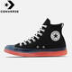 匡威（Converse）高幫帆布鞋女 學(xué)生平底鞋 時尚運動鞋子 板鞋 167809 35