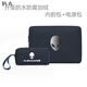 碼農適用外星人Alienware M18電腦內膽包18英寸X15 X16 X17 R4筆記本1 深藍+電源包+金星(絨毛內里抗震) 16英寸