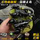 SMVP亞洲雨林蝎大寵物黑蝎子活體溫順可上手爬蟲套餐包活 6-8cm雨林蝎一對+套餐
