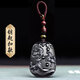 慈靈閣2025年三合虎馬狗護(hù)身符黑曜石屬虎佩戴吉祥物三合虎馬狗生肖吊墜 鑰匙扣款