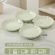 雅誠德 ARST荷塘月色餐具碗碟套裝家用喬遷新居高檔輕奢碗筷盤(pán)子組合 8 英寸藝佳花邊盤(pán)【4個(gè)裝】