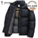 與狼共舞【抗?jié)窈苛㈩I(lǐng)棉服夾克男2024冬季新款男裝厚實(shí)保暖棉衣外套8001 藏青101 180/96A/XL