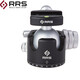 薩科勒美國Really right stuff日日爽RRS BH-55系列球型微單反相機云臺適用捷信三腳架拍鳥(niǎo)風(fēng)光長(cháng)焦攝影 BH-55 PRO旋鈕款 含MPR-73原裝通用板