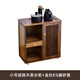 竹可心胡桃木實(shí)木茶桌陽(yáng)臺(tái)泡茶幾椅組合家用茶臺(tái)書桌辦公室禪齋茶幾茶臺(tái) 胡桃木茶水柜C1款+金灶K9
