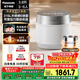 松下（Panasonic）【國家補貼】飯光光PRO電飯煲0涂層家用無涂層電飯鍋4-5人可變壓力不銹鋼IH煮飯3.8升SR-HXS151-W