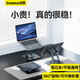 倍思 筆記本電腦支架 平板桌面支架360°旋轉(zhuǎn)ipad增高散熱辦公金屬三軸折疊升降支撐架便攜手提
