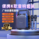 山水（SANSUI）G50無(wú)線藍(lán)牙音箱音響功放一體機(jī)新款便攜式K歌手提戶外小型家用收音機(jī)大音量廣場(chǎng)舞大功率重低音炮 G50【至尊版】雙麥 6.5寸重低音喇叭