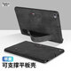 泰朵適用iPadmini(A17Pro)保護套mini8保護殼mini6平板保護殼輕薄防摔手持腕帶支架皮套簡(jiǎn)約便捷 商務(wù)黑+鋼化膜 iPad mini4/5 7.9英寸