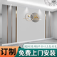 電視背景墻新款2025客廳電視機墻布年輕人簡約現(xiàn)代影視墻立體壁畫  18D超浮雕真絲布/平方