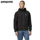 巴塔哥尼亞（Patagonia）男士抓絨衣連帽衫 R1保暖透氣夾克抓絨衫 TechFace Hoody 83578 BLK L
