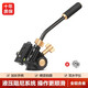 輕裝時(shí)代Q08S專(zhuān)業(yè)手柄液壓阻尼云臺微單反相機攝影攝像視頻拍攝直播通用獨角三腳架滑軌便攜三維全景云臺 08S升級版【鋁合金】