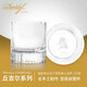 大衛(wèi)杜夫（DAVIDOFF）丘吉爾雪茄威士忌水晶酒杯 兩只裝 高端商務禮品 男士禮物 白色
