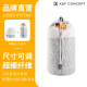 K&F ConceptK&F Concept 卓尔 镜头袋单反镜头收纳包袋户外便携微镜头收纳袋内胆包镜头袋筒适用佳能尼康索尼 灰色