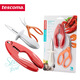 tescomaPRESTO SEAFOOD 海鮮工具3件套 家用生蠔刀剝蝦皮剪刀龍蝦鉗組合