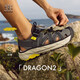 KOLON SPORT可隆男女同款DRAGON城市輕戶(hù)外運動(dòng)休閑露營(yíng)快速系帶輕量沙灘鞋
