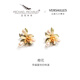 Michael Michaud巴黎凡爾賽宮博物館 橙花珍珠金銀耳夾 送女友生日情人節(jié)禮物 橙花珍珠耳夾（青銅款）