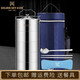 金鑰匙（GOLDEN KEY） 304不銹鋼至尚保溫飯盒提籃分層便當盒 4.5L 五層提籃+保溫袋+餐具