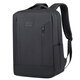 圣蘭戈雙肩電腦包16英寸男商務(wù)大容量旅行背包筆記本游戲本氣囊防震防水 黑色 15.6-16.1英寸