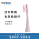 科蒂斯（KEDISI）電動(dòng)牙刷頭F4型號杜邦軟毛可替換刷頭電動(dòng)刷頭 清潔型-粉色 3支