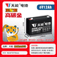 天能童車(chē)電瓶6V12ah10Ah/20HR兒童車(chē)四輪電動(dòng)汽車(chē)6V玩具通用蓄電池6V