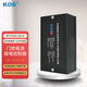 KOB門禁電源12V5A控制器電插鎖磁力鎖開關電源3A變壓器UPS鋰電池 標準【足5A電源】黑