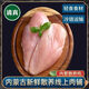 清真內(nèi)蒙古新鮮散養(yǎng)雞大胸生鮮冷凍低脂午餐肉兒童冰單凍生雞胸肉 3kg 【約9-10片左右】 鮮嫩雞大胸 非腌制