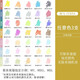 斑馬牌（ZEBRA）熒光筆日本W(wǎng)KT7熒光色雙頭記號(hào)筆40色全套裝新色淡色系自然溫和煙熏色標(biāo)記筆劃重點(diǎn)學(xué)生手帳彩色筆 自選3支-顏色備注