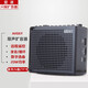 愛(ài)課（AKER） 擴(kuò)音器教師導(dǎo)游藍(lán)牙音箱液晶顯示數(shù)字選曲音響錄音AK66便攜式腰掛喊話器小蜜蜂 AK66Y(帶遙控版)黑色
