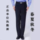 配發(fā)春秋執勤褲腰圍可調節春夏秋冬直腰款男女工作通勤保安西褲 公發(fā)叔叔款執勤冬季褲-調節扣款 180/96體重135-145