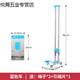 購(gòu)物小拖車迷你買菜小拉車可折疊便攜手拉車家用購(gòu)物拉貨拖車搬運(yùn)行李拉桿車 筆記本藍(lán)色車 (：2繩)