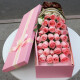 馨长存鲜花速递红玫瑰花束生日礼物送女友全国同城花店配送 33朵粉玫瑰礼盒—清新款