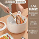 德國陶瓷釉內(nèi)膽智能電煮鍋寶寶輔食鍋蒸煮一體電炒鍋全自動(dòng)電火鍋 機(jī)械款-煮飯炒菜巨快[送禮品] 僅剩11件:陶瓷釉2.5升[防干燒