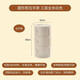 冬瓜皮奶油風(fēng)圓形床頭柜子臥室小型現代簡(jiǎn)約床頭窄邊收納創(chuàng  )意 【全米白色】【三層】