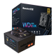 航嘉（Huntkey） WDK系列金牌電源 臺式電腦電源 額定650W/750W/850W 游戲電腦主機電源（寬幅電壓/PCIE5.0接口) 模組版WD650K-650W（雙8P顯卡接口） 金牌