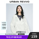 UR2025春季新款女戶外休閑大口袋連帽長袖罩衫襯衫UYV250019 本白 (偏寬松) S