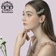 Royal sasa皇家莎莎發(fā)飾花朵發(fā)夾發(fā)卡子時(shí)尚馬尾夾彈簧夾橫夾頭飾頂夾飾品