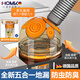 HOMK【德國(guó)】洗衣機(jī)下水三通防臭下水道封口器廚房排水管地漏接頭神器