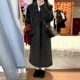 GARNUO羽絨服內(nèi)膽灰色毛呢外套女白鴨絨秋冬小個(gè)子加厚西裝正肩呢子大衣 灰色【羽絨內(nèi)膽】 S【80-100】