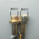 適用于三相電通用超高壓洗車機水管雙層鋼絲防爆軟管商用鋼絲管耐磨洗車水槍高壓管出水管配件 雙層鋼絲高壓管內外絲22接頭15米