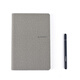 ELFINBOOKElfinbook TS 可重復使用的紙質(zhì)筆記本防水撕不壞寫(xiě)不完的記事本可擦寫(xiě)筆記本 迷霧灰1本+金屬兩用筆
