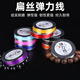 洛蘭美進(jìn)口扁彈力線(xiàn)手串繩耐磨穿珠子的松緊線(xiàn)水晶石榴石手鏈線(xiàn)繩串珠繩 白色（約30米）