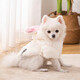 阿莫爾秋冬保暖狗狗棉衣小型犬泰迪博美貴賓雪納瑞貓咪寵物衣服加厚加絨 可愛(ài)熊(粉白色) XS 具體參考背長(cháng)胸圍