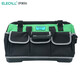 伊萊科多功能維修工具包五金工具袋塑膠底牛津包電工收納包單肩斜挎包 18寸塑膠底牛津包ET160004