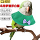 LISM鸚鵡鳥用伊麗莎白圈防啃咬打架羽毛受傷保護(hù)項圈啄毛鳥用咬毛脖套 深綠色 S碼